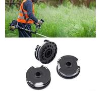Bobinas de repuesto de hilo de nailon para recortadora de césped inalámbrica Parkside para modelo PRTA 20 Li C3 IAN 351753, 3 piezas con 2 x 5 metros de longitud de rosca cada una