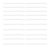 Bobinas de Unión Espirales de Amako 20Pcs, Plástico ABS de 11 mm, Coloridas Espinas Duraderas para Papelería de la Escuela de Oficinas, Encuadernación Manual Fácil de Usar (Blanco)