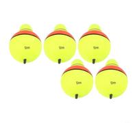 Bobinas electrónicas para pesca nocturna, flotadores de pesca noctilucentes, kit de bobinas luminosas de espuma EPP de alta visibilidad, resistentes al desgaste, pesca en roca (50 g)