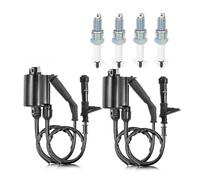 Bobinas Encendido Paquete Bobina Encendido Y Bujía + Tapa Para Shadow Para VLX 600 VT600 (1988-2007) 30510-MM8-003 BobinaEncendido