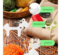 Bobinas para de Bordar, Organizador Lindo de de Lana, Portas de Bordar con Forma de Oveja para Proyectos de Acolchado Reparación de Tejidos Punto Suéteres Sastres Profesores de