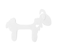 Bobinas para hilo de bordar | Soporte para hilo de lana con forma de oveja, almacenamiento para estudios creativos, acolchar, sastres, costura, viajes, hogar, fabricación de disfraces