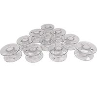 Bobinas universales para máquinas de coser de plástico CB (transparente) para muchas máquinas de coser: Brother, Carina, Elna, Janome, Singer, Pfaff, Veritas, W6, etc
