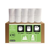 Exacompta Rollo para sumadora Electro 57 mm x 70 mm 60 g/m2