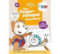 Bobo Siebenschläfer Mein Fingerstempel-Ausmalbuch: Kreative Beschäftigung: Stempeln und Malen für Kinder ab 2 Jahren