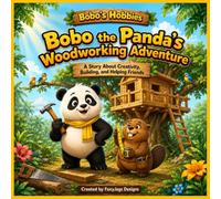 Bobo the Panda's Woodworking Adventure Story Book for Kids: Every Great Builder Starts with One Small Idea | Cute Children Stories (Bobo's Hobbies)