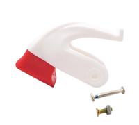 BoBoBn Universal Inline Brake For Skate Stopper, Roller For Skates Skating Replacement Accessories,Rollerblade Brakes, Inline(White Red)