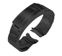 BoBoHome 316l Acero Inoxidable Cierre de Implementación Mira la Pulsera Lavable Metal Reemplazo Reloj Banda para Rolex Submariner Daytona Sub-Negro 21mm