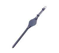 BoBoHome 8mm Correa Premium Cuero Genuino Reloj Impermeable Resistente Sudor Flexible Reemplazo Correa Mujer para FOSSIL-Azul Oscuro