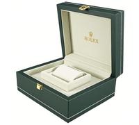 BoBoHome Caja de Madera Maciza para Relojes de Coleccionista, Resistente a Golpes y Caídas, Cubierta de Cuero PU, Forro Suave (Tipo Práctico) para Rolex Oyster