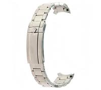 BoBoHome Correa Metal Sólido Quick Release, Acabado Polaco & Slide Lock - Reemplazo para Rolex Submariner Daytona - 21mm