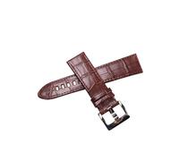 BoBoHome Correa Premium Cuero Genuino Reloj Extremo Curvo Impermeable Resistente Sudor Flexible Reemplazo Correa Reloj para MONTBLANC-Marrón 20mm