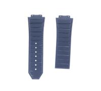 BoboHome Correa Silicona Lisa Cómoda Antitranspirante Resistente Agua, Ajustable & Eco - Recambio para Hub-lot Big-Bang-Azul 26x19x24mm