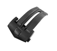 BoBoHome Hebilla Extensible Acero Inoxidable Cepillado Cierre Conexión Metálico Anticorrosión para TAAG HEUEUR CARERA AQURACER-Negro 20mm