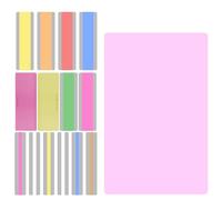 BOBOPACK 15 Protectoras para Dislexia, Tapas Anti, Ayuda Visual para Niños y Adultos con Dificultades de Lectura, Distracción para Lectura, Ideal para Supermercados, Librerías y Estudio