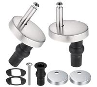 BOBOPACK Fijadores de Bisagras de Asiento de Inodoro, Paquete de 2. de Alta Resistencia, Acero Inoxidable. Ajuste Universal, FáCiles de Instalar, Piezas de Repuesto Ideales.