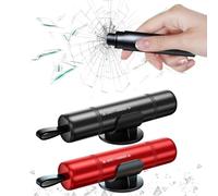 BOBOPACK Martillo de Seguridad PortáTil, Compacto y Ligero, Fabricado En Acero Duradero, Ideal para Emergencias InstantáNeas