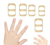 BOBOPACK Ortesis Ortopédicas para 5 Dedos para una Protección Completa de Las Articulaciones, Inmovilización Articular y Corrección de la Flexión, para Lesiones en Los Dedos