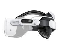 BOBOVR Accesorios de correa de batería E3 Pro compatibles con Meta Quest3/3S, batería de carga rápida intercambiable en caliente de 10000 mAh y expansión de audio de 3.5 mm, correa Elite de repuesto