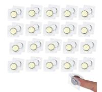BOBOZHONG 20 Pares de Cierre Magnético Invisible para Coser, Snap Oculto en PVC - Broches Magnéticos Fuertes para Bolsos, Ropa, Manualidades DIY - Incluye Imanes Doble Cara (Dorado/Plateado)