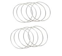 BOBOZHONG Atrapasueños Manualidades Aro,10 Unidades de Aro de Metal para Manualidades,Aros de Macramé,Aros Artesanales de Bricolaje para Colgar en la Pared(12 cm)