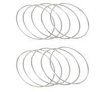 BOBOZHONG Atrapasueños Manualidades Aro,10 Unidades de Aro de Metal para Manualidades,Aros de Macramé,Aros Artesanales de Bricolaje para Colgar en la Pared(10 cm)