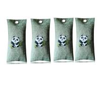 BOBOZHONG Bolsas de carbón Activado,4 Pcs (4 x 75g) Bolsa Desodorante,Elimina los Olores,Deshumidificador,Purificador De Aire,Bolsas purificadoras,para Zapatos,Coche,Cocina,baño,Nevera,Oficina