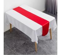 BOBOZHONG Camino de Mesa manteles,1pcsMesa de satén,Cubierta de Mesa Impermeable Camino de Mesa Satinado 30 x 275 cm para Fiesta de Boda,Mesa de satén,