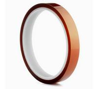 BOBOZHONG Cinta Kapton Alta Temperatura 10mm x 33m - Cinta Poliimida Resistente al Calor 300°C para Soldadura, PCB, Impresión 3D y Electrónica - Adhesivo Silicona Sin Residuos (1 Rollo)