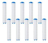 BOBOZHONG Filtro de Cabeza de Ducha,10 Piezas Filtros de Algodón PP Filtro de Algodón Núcleo de Núcleo de Algodón Filtros PP de Repuesto para Ducha de Mano de Baño
