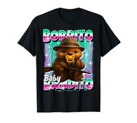 Bobrito-Bandito Italian-Brainrot Funny AI Animales Meme Niños Camiseta