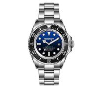 Bobroff Tabarca - Reloj de Hombre automático Diver Profesional de Buceo, 1000 m, Azul, 44MM, válvula de Helio BF003