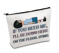Bob's Burgers Quote Gift Tina Belcher Makeup Bag Cartoon TV Show Merchandise Burgers Inspired Gift for Tina Fans (Floor.Dying UK)