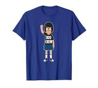 Bob's Burgers Tina Belcher Boo Crew Camiseta, Hombre, Azul Real, XL