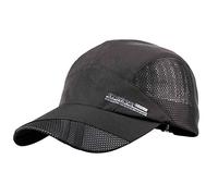 Bobury Sombreros de Secado Rápido Deportivo Gorra de Béisbol de Malla Transpirable de Verano para Hombres