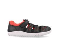 Bobux Kid+ Summit Sandals - Expertos Caminantes - Sandalias de Niños Tiras sujetas (Black + Radiant Red Multi, Sistema Tallas Calzado EU, Niño (2-5 años), Números, Mediano, 27)
