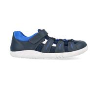 Bobux Sandalia Barefoot Kid+ Summit para Niño (Navy + Snorkel Blue, Sistema Tallas Calzado EU, Niño (2-5 años), Números, Mediano, 27)
