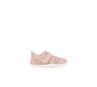 Bobux Xplorer Go Punch - Primeros pasos - Zapatillas de piel para niños con cierre de velcro, beige, 20 EU