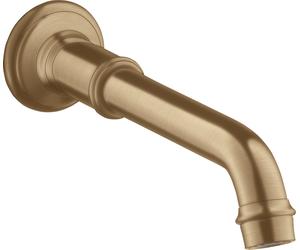 Boca de bañera hansgrohe AXOR Montreux, 16541140, Color: Bronce cepillado