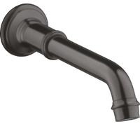 Boca de bañera hansgrohe AXOR Montreux, 16541340, Color: Cromo negro cepillado