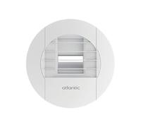 Boca de extracción higrorregulable - cocina - diámetro 125 mm - 10/45 m3/h - a pilas - Atlantic 542569