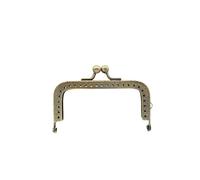 Boca De Lobo Para Bolsos Marco de monedero Metal con cierre broche beso Vintage, varios tamaños, for manualidades, fabricación bolsos Cierre Para Bolso De Mano(8.5cm)