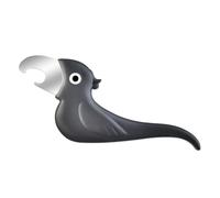 Boca de loro magnético puede innovar botella de cerveza con forma de pájaro práctica herramienta de cocina para fiestas esencial práctica lata abierta