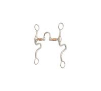 Boca western de filete para caballo Metalab FG 12,5 cm
