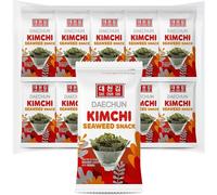 Bocadillos de algas marinas Daechun Kimchi, (Choi''s1) paquete de 20, vegano, cetogénico, producto de Corea