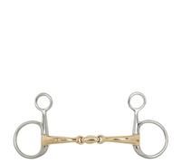 Bocado Baucher para caballos de doble articulación BR Equitation 14,5 cm