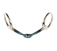 bocado de 2 anillas para caballos con doble freno anatómico Harry's Horse Sweet Iron 14,5 cm