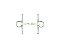 Bocado de doble aguja para caballos Soyo Happy Mouth 125 cm