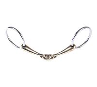 Bocado de doble anilla para caballos Harry's Horse 15 cm