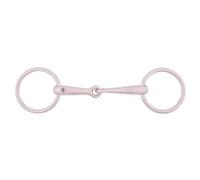 Bocado de poni macizo de acero inoxidable BR Equitation 11,5 cm